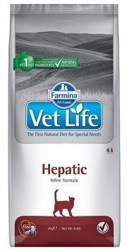 Farmina Корм для кошек Vet Life Feline Hepatic фото